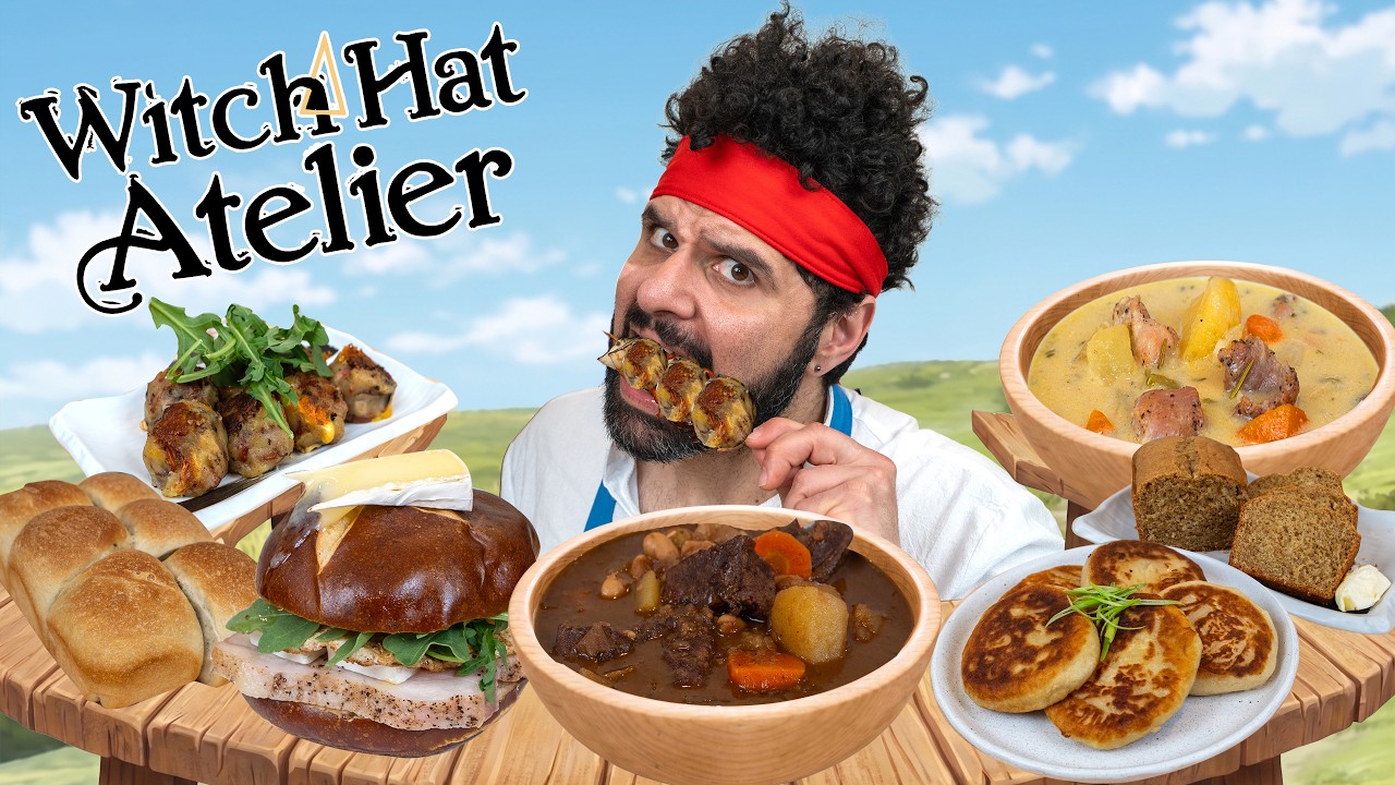 YouTube post by @CHEFPKR for INTO THE AM. Caption reads: [...] I eat everywhere. Thank you to Into The Am....
