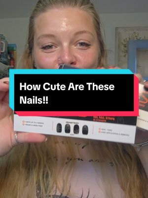 TikTok post by @samiihorne for Holy Gels. Caption reads: Actually Love These Nails So Much @Holy Gels....