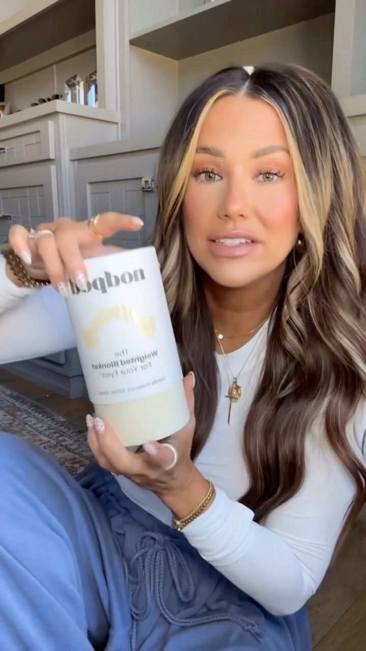 Instagram post by @moderndaymama1 for nodpod. Caption reads: [...] fix your nervous system! The @nodpodofficial....