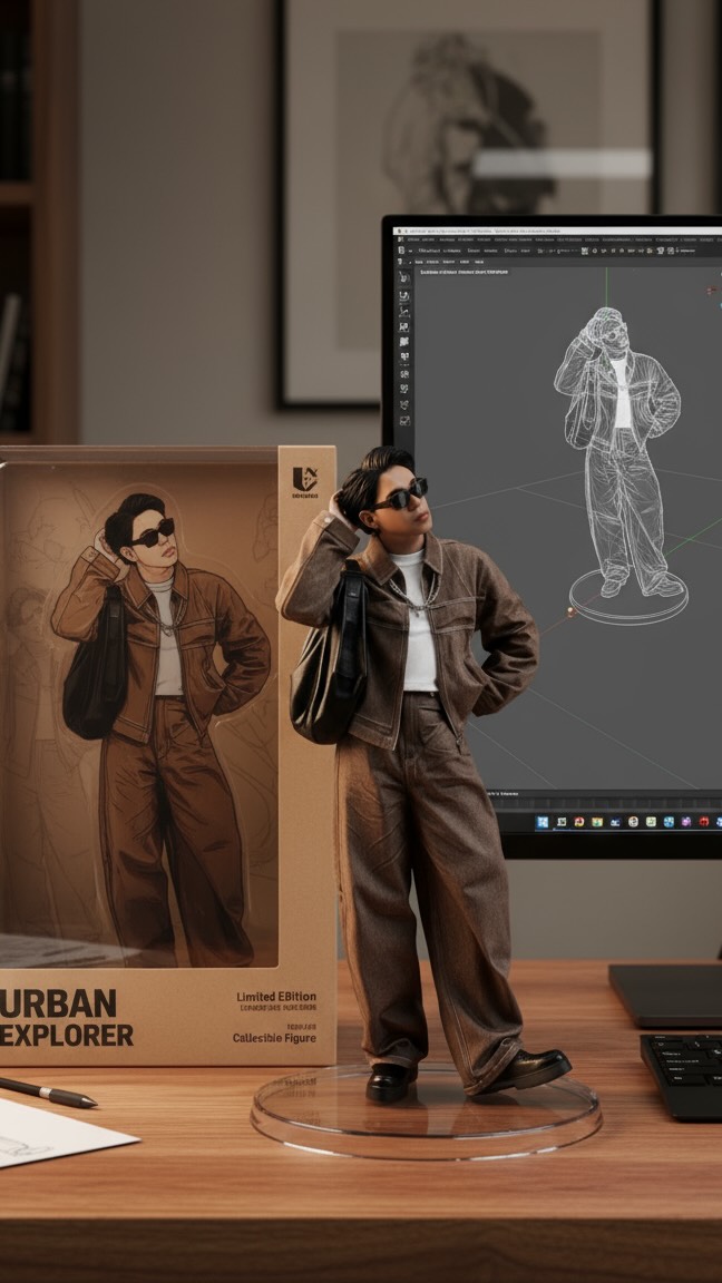 Instagram post by @earlmrcd for VivaVideo. Caption reads: Glow-up edit tutorial! 🤯 Learn how to do the....