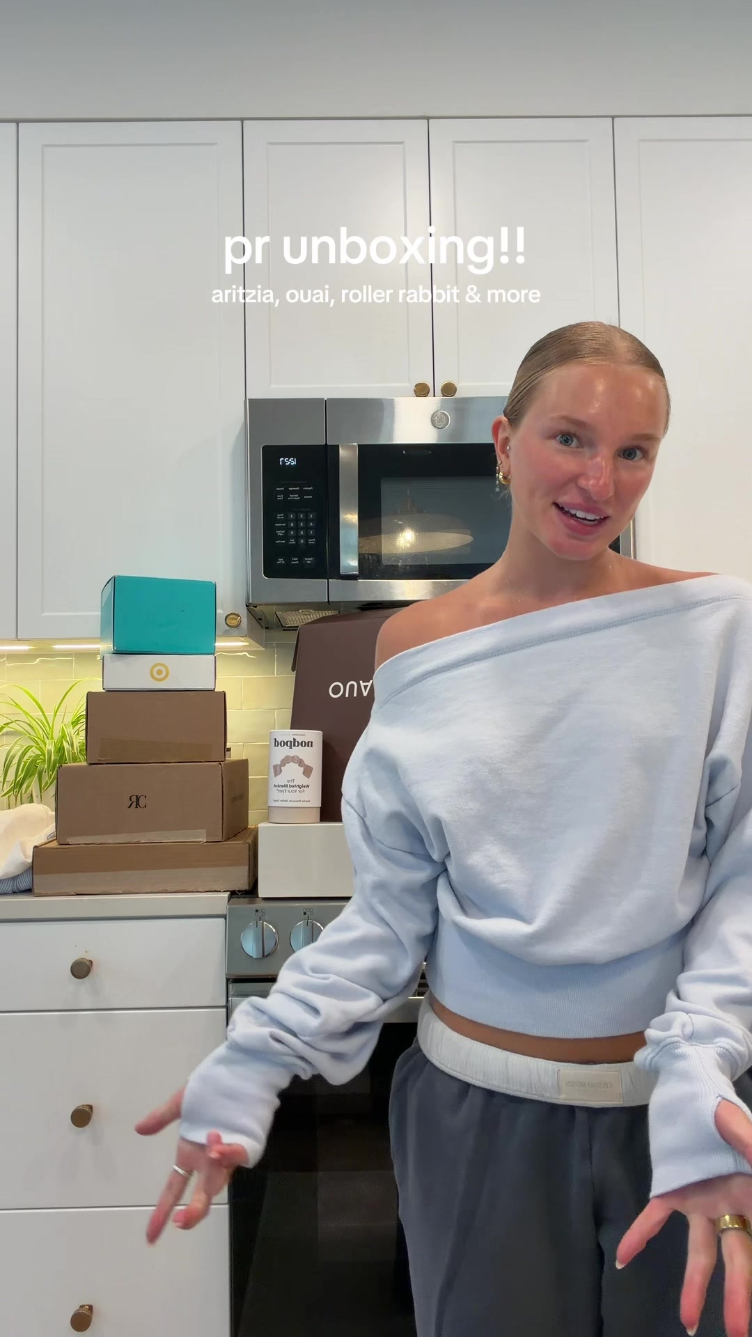 TikTok post by @hannahmatthy for Nodpod. Caption reads: [...] omg 🥹 thank you SO SO MUCH!!💗 @OUAI....