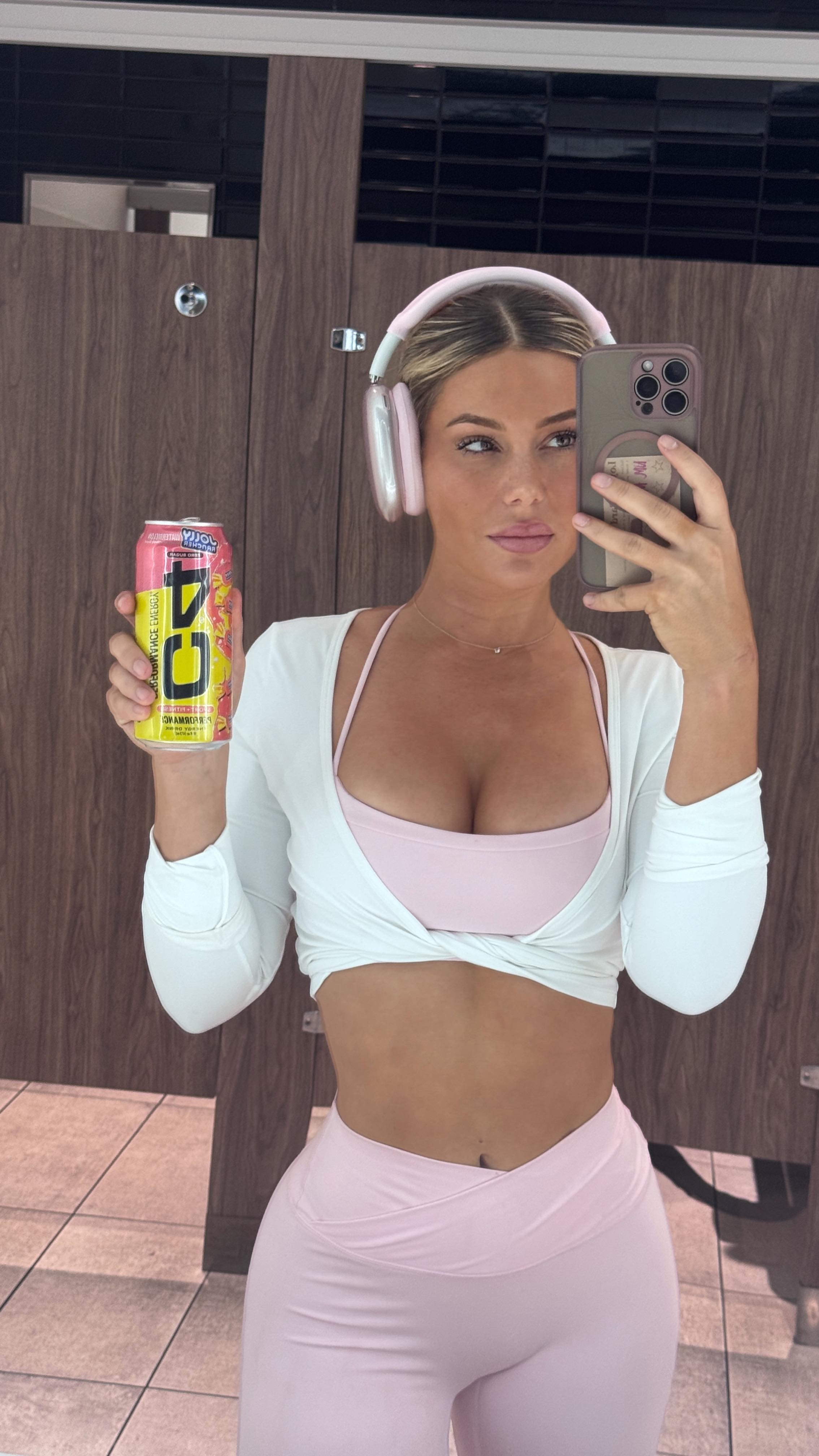 Instagram post by @brittany.gibz for C4 Energy. Caption reads: @c4energy is always coming up with new flavors,....