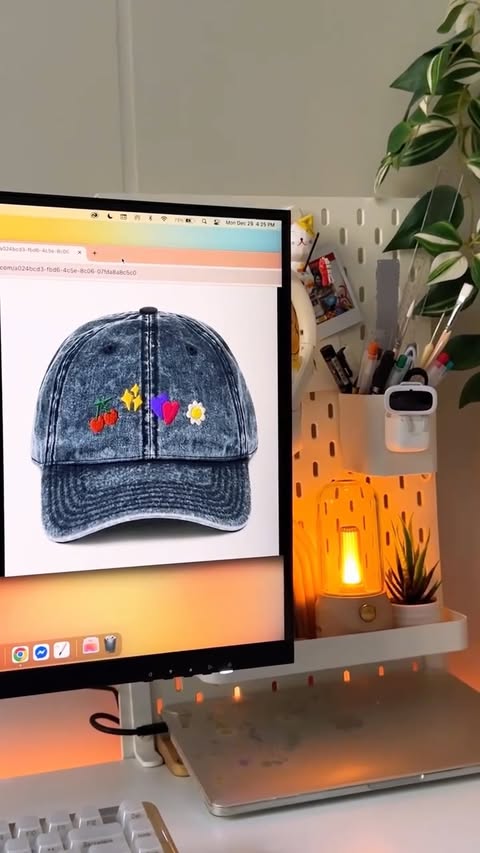 Instagram post by @karendaphne for Printful. Caption reads: [...] to follow that instinct 🥹🥹🥹
Thanks....