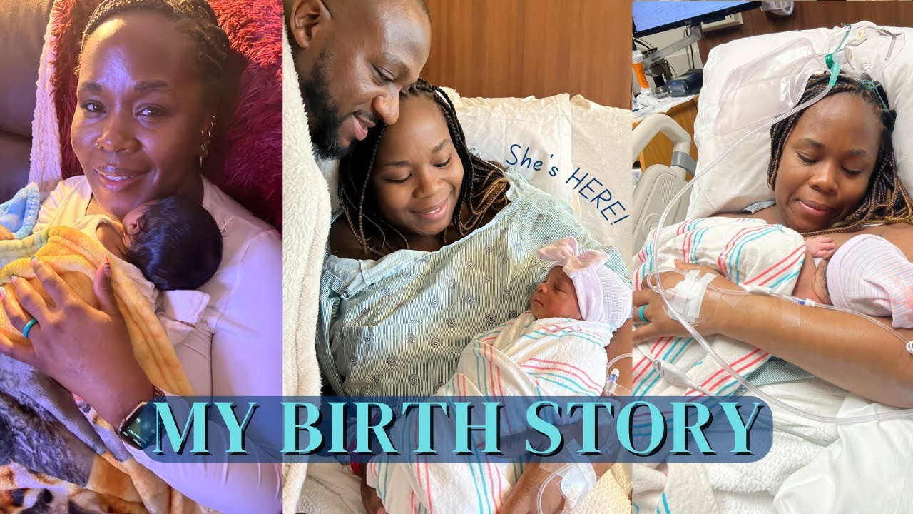 YouTube post by @BeautifulBrwnBabyDol for Warby Parker. Caption reads: The TRUTH About My Birth Story | Induction,....