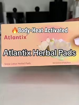 TikTok post by @kayladthequeenb for ATLANTIX Nutrition. Caption reads: [...] #femininefreshness @ATLANTIX Nutrition.