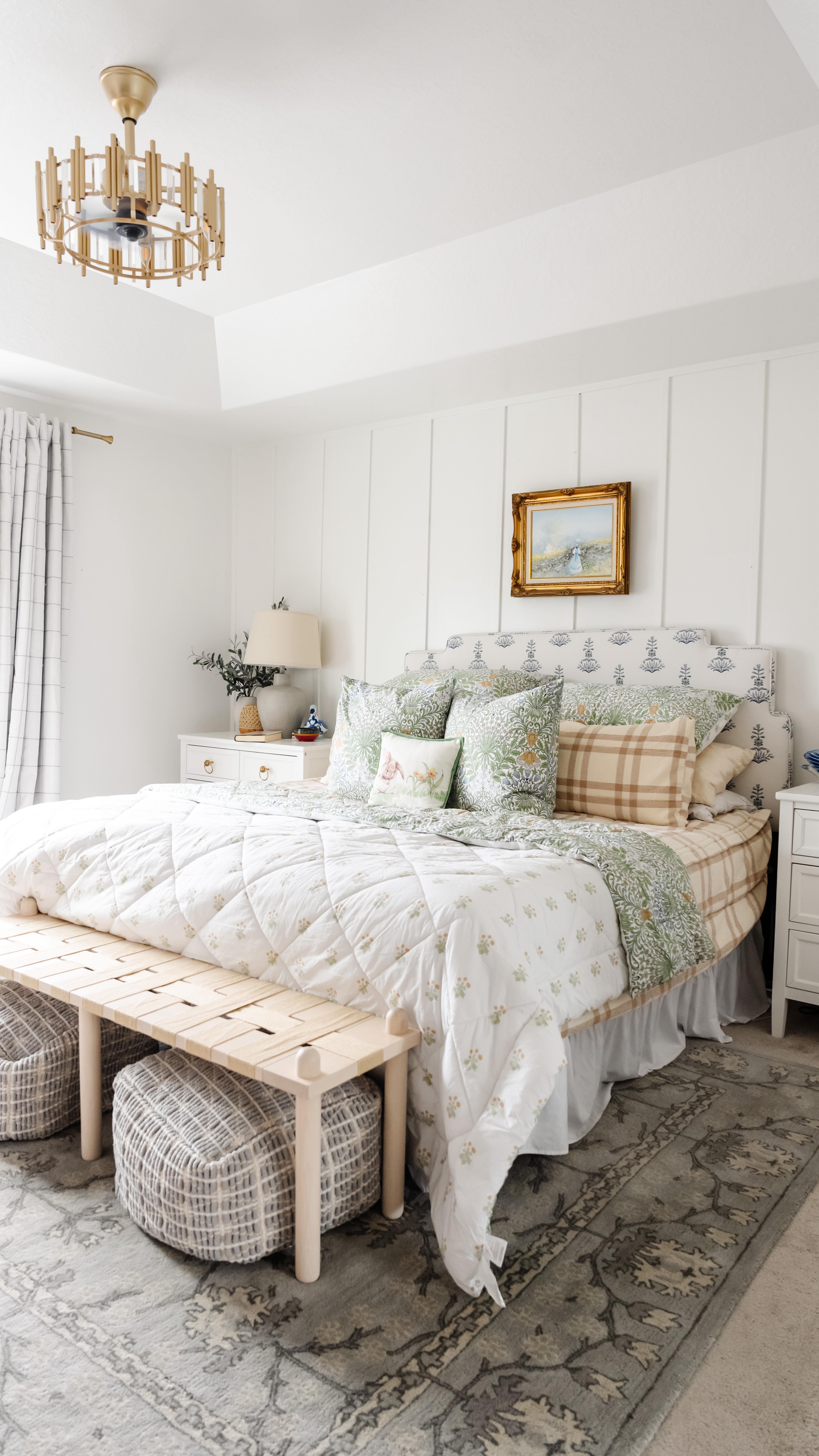 Instagram post by @hellokempfamily for Big Fig Mattress. Caption reads: Trends come and go. Paint colors change. Decor....