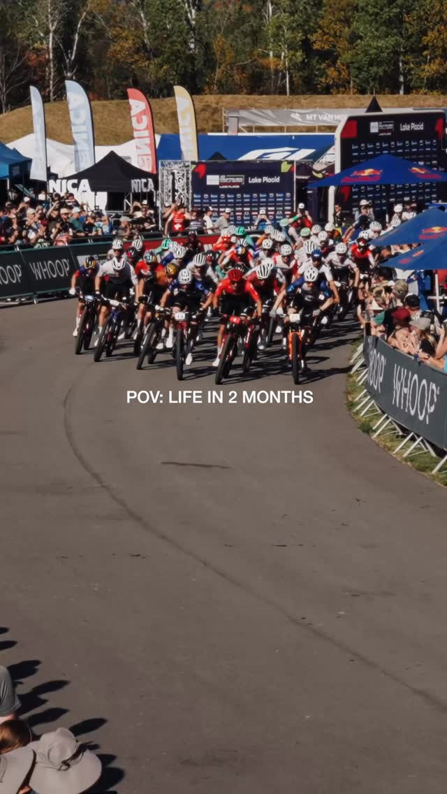 Instagram post by @bixsraceteam for Shimano. Caption reads: Reminder: In 80 days, we will race at the first....