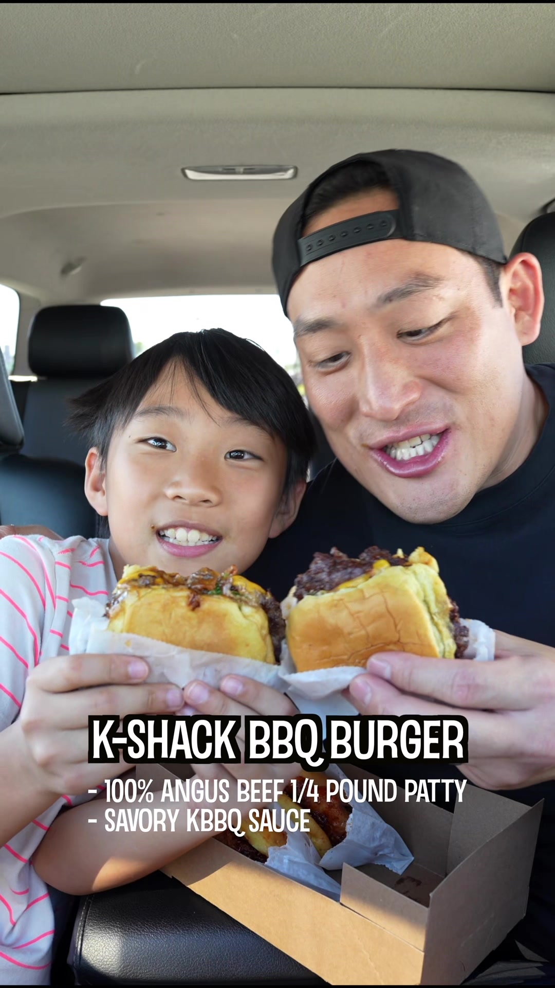 TikTok post by @thecrunchbros for Shake Shack. Caption reads: Trying the new limited-time Korean-Style Menu at....