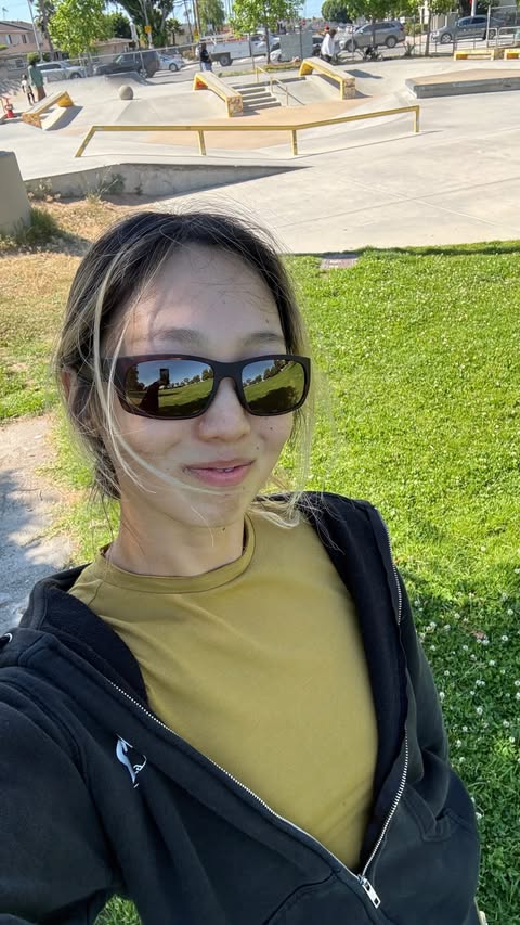 Instagram post by @notcheetos for Warby Parker. Caption reads: Idk, what do you guys think? @WarbyParker Sport.