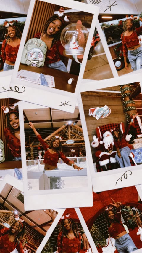 Instagram post by @ryanna.vision for Dezerland Park Orlando. Caption reads: [...] a Holly Jolly grand ol time....