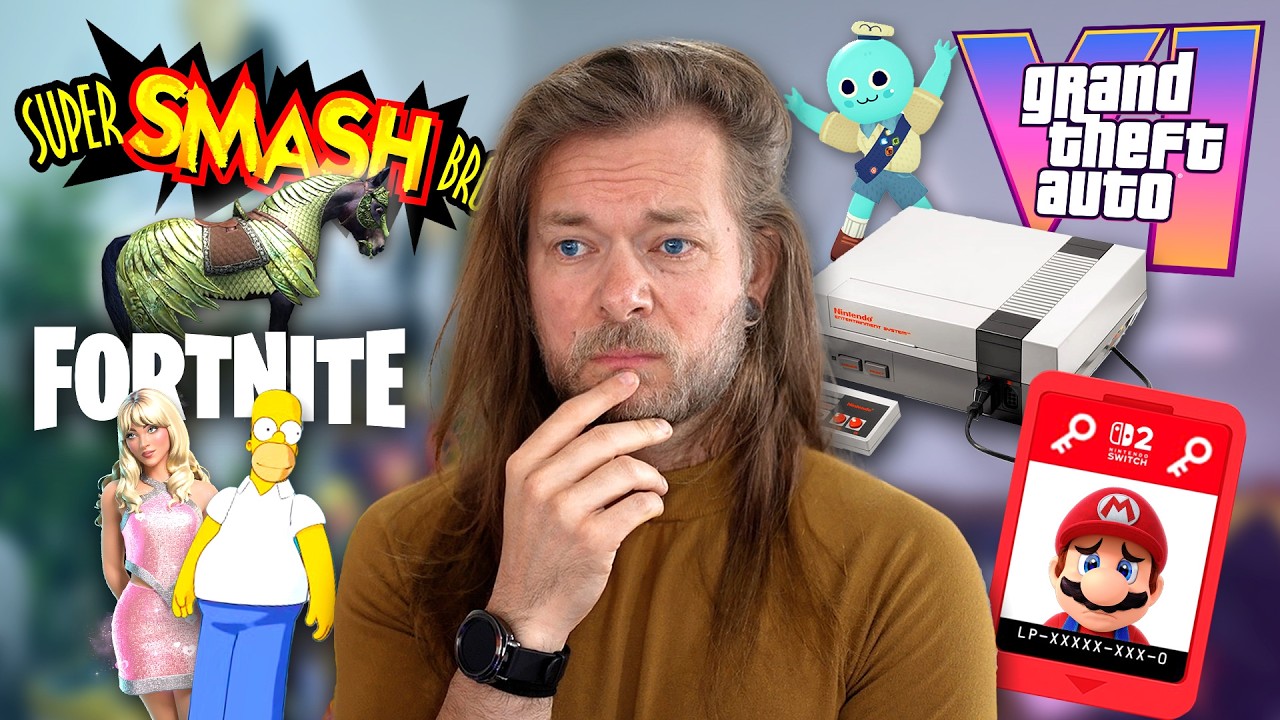 YouTube post by @BeatEmUps for TokyoTreat. Caption reads: Am I getting TOO OLD for Video Games?.