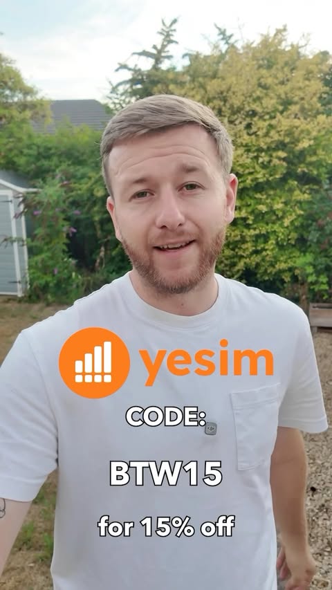 Instagram post by @behindthewhistl for Yesim. Caption reads: [...] “BTW15” for 15% off next time you travel....