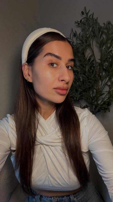 Instagram post by @nevena_debelica for Neutrogena. Caption reads: Nedavno sam vam pominjala koliko volim skincare, a....