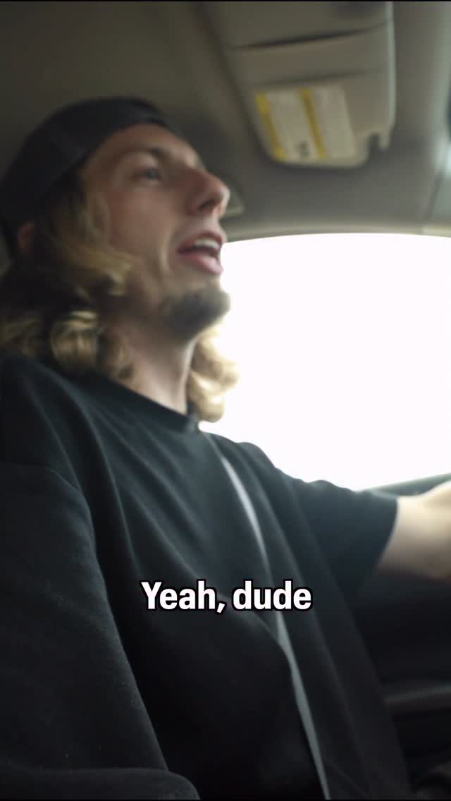 Instagram post by @tannercharleschasing for Casey’s. Caption reads: You never know what’s going to happen on a....