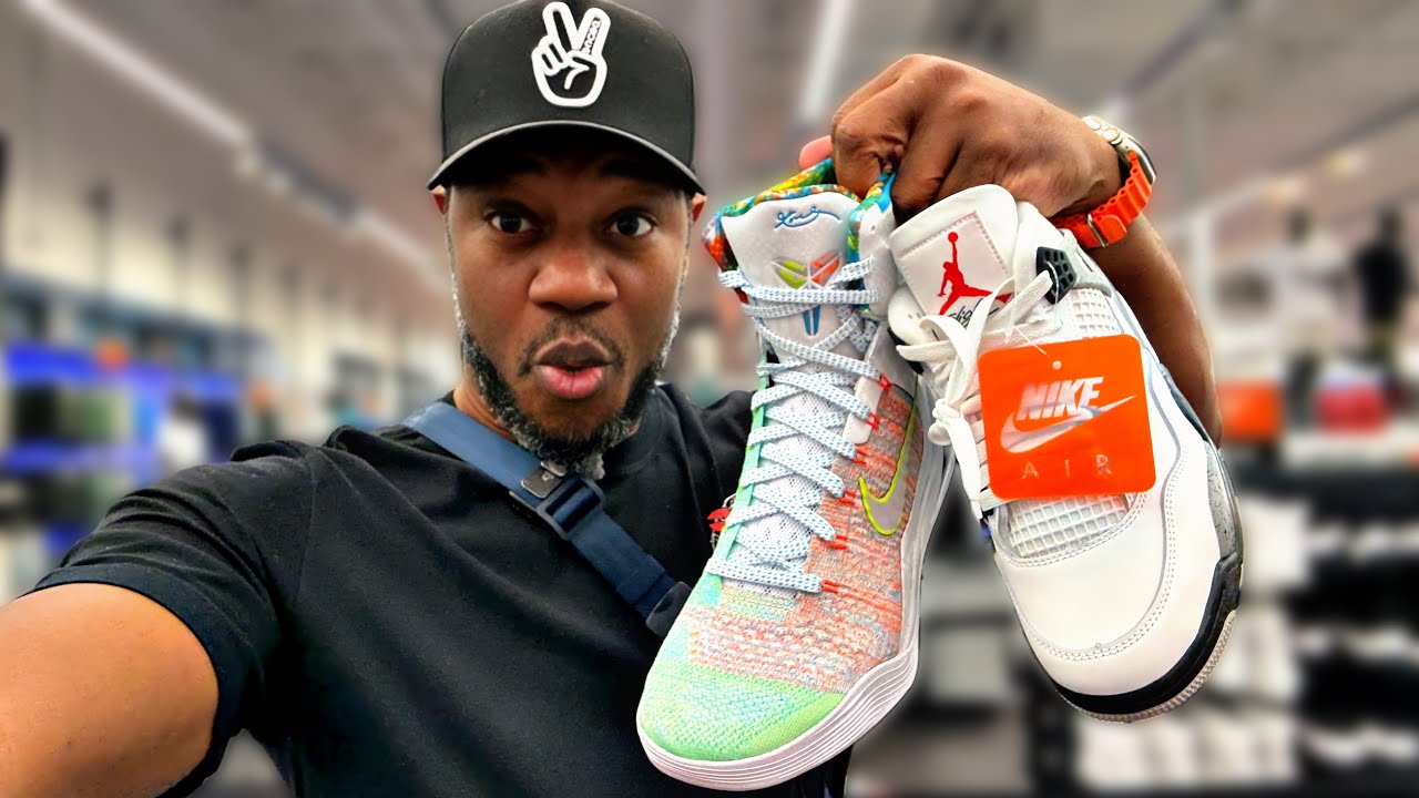 YouTube post by @Ballinonabudget for Sole Premise. Caption reads: The Nike Discounts No One Talks About!!!.