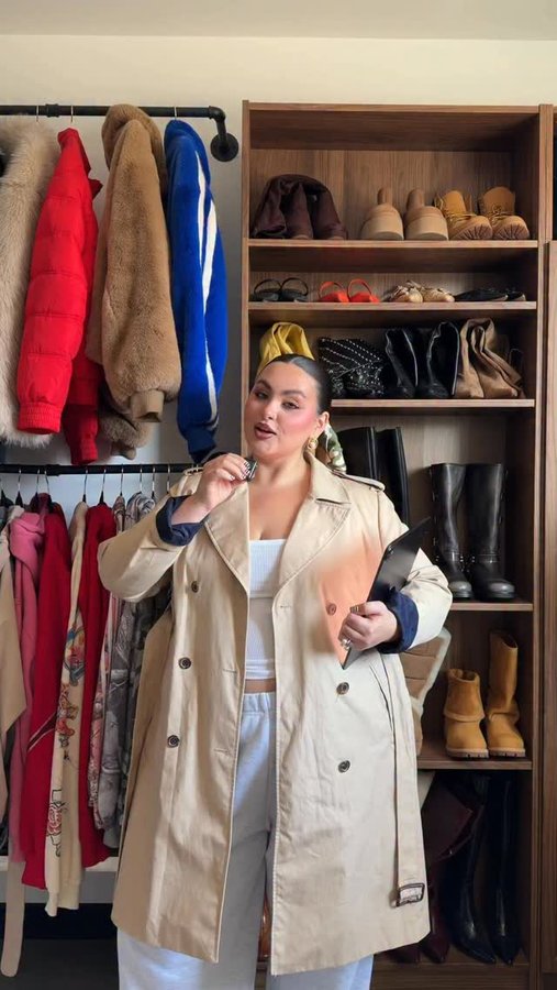 Instagram post by @avericamille for thredUP. Caption reads: LETS GET YOU OUT OF THAT STYLE RUT🎀 @thredup....