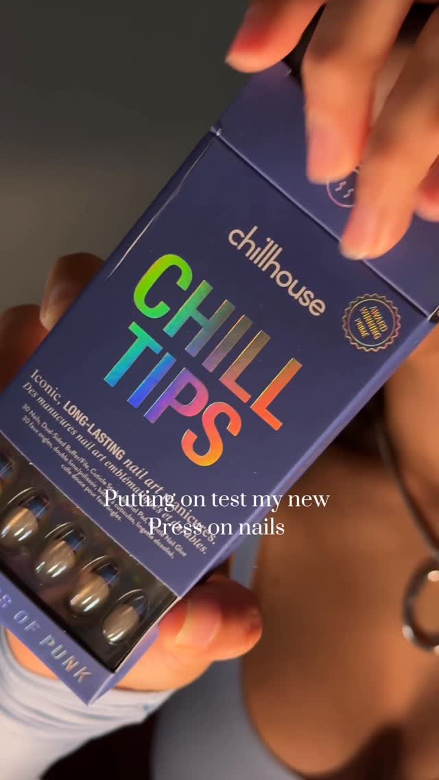 Instagram post by @monimi___ for Chillhouse. Caption reads: Putting my new press-on nails to the test.
I’ve....