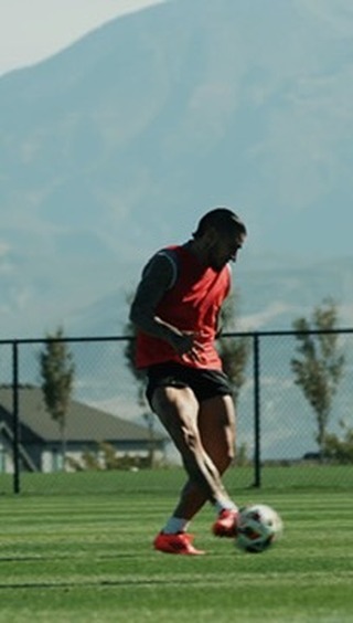 Instagram post by @chichoarango for Intermountain Health. Caption reads: Chicho’s sights are set on the cup and he’s making....