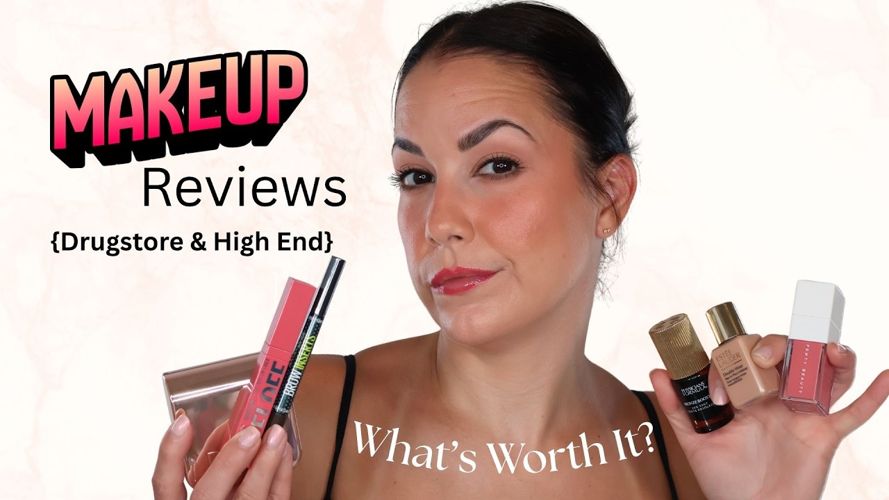 YouTube post by @GlamourbyLexi for Physicians Formula. Caption reads: Reviews of some of the latest makeup launches both....
