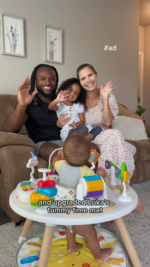 Instagram post by @thesmileybunch for Move2Play. Caption reads: [...] to make on this activity center 🥹....