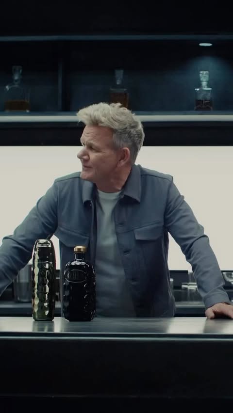 Instagram post by @gordongram for HexClad. Caption reads: Two icons. One shaker. Zero patience for....