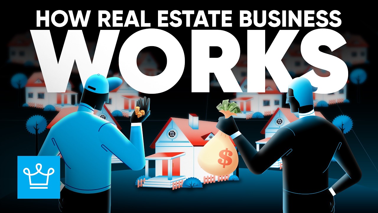YouTube post by @alux for Thinkific. Caption reads: The Millionaire Map: How Real Estate Creates....