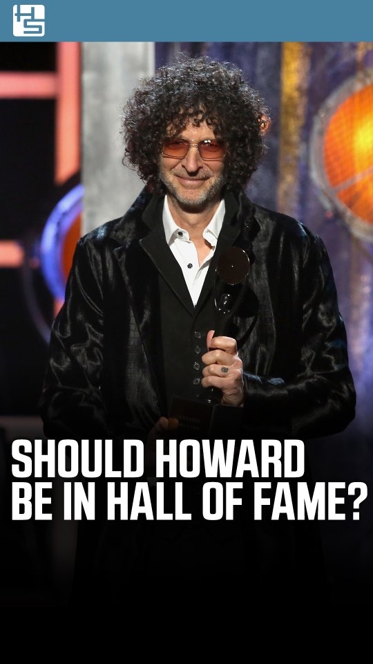 Instagram post by @flytetymejam for SiriusXM. Caption reads: Should Howard Stern be in the @rockhall of Fame?....