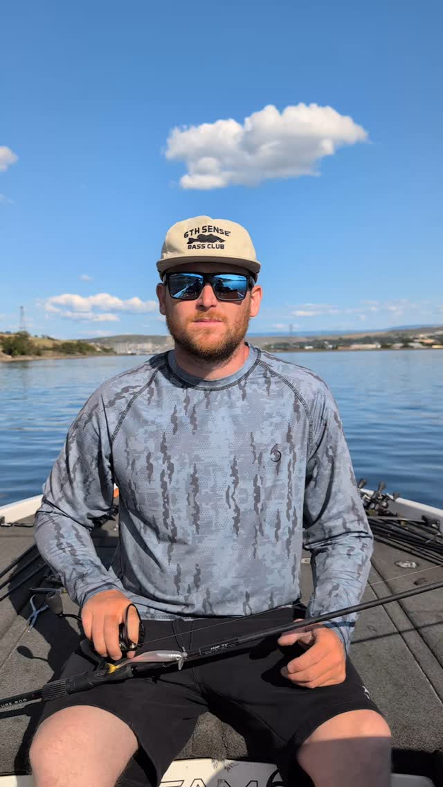 Instagram post by @joey.walton.fishing for 6th Sense Fishing. Caption reads: [...] here! So go check them out at....