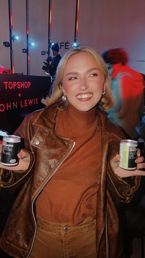 Instagram post by @rachrat_ for Topshop. Caption reads: @topshop is now stocked at @johnlewis !! Let’s....