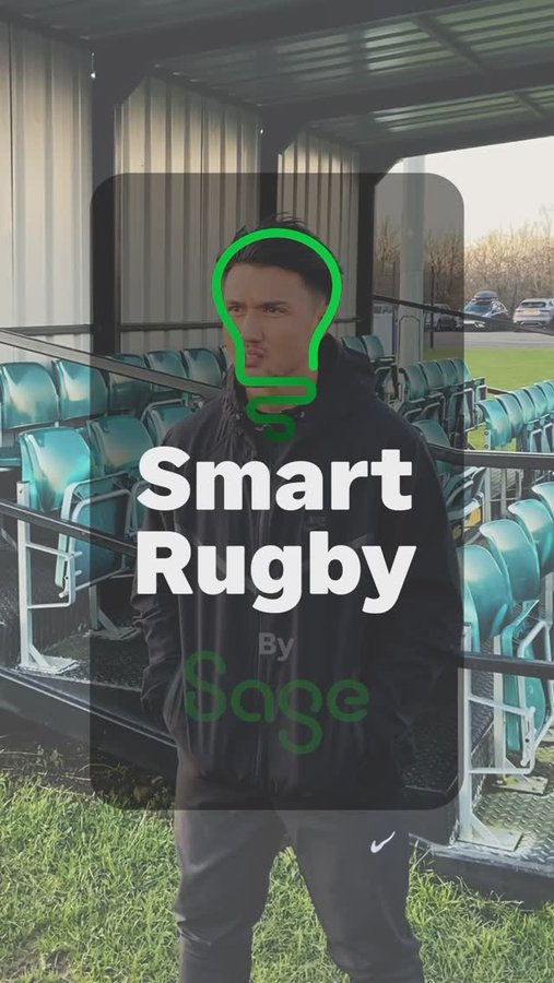 Instagram post by @marcussmith10 for Sage. Caption reads: [...] and Scottish players in the latest....