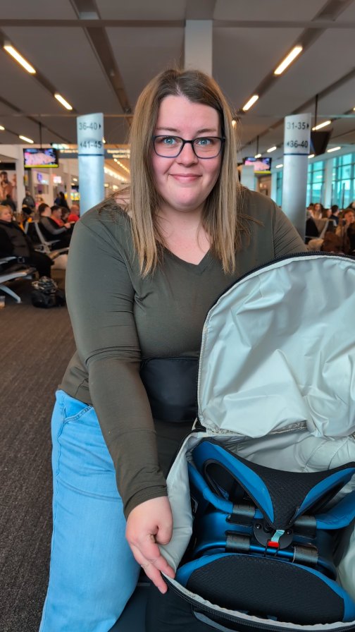 Instagram post by @kelsewhatelse for WAYB. Caption reads: My Honest WayB Pico Review ⬇️
(Gifted to me to try....