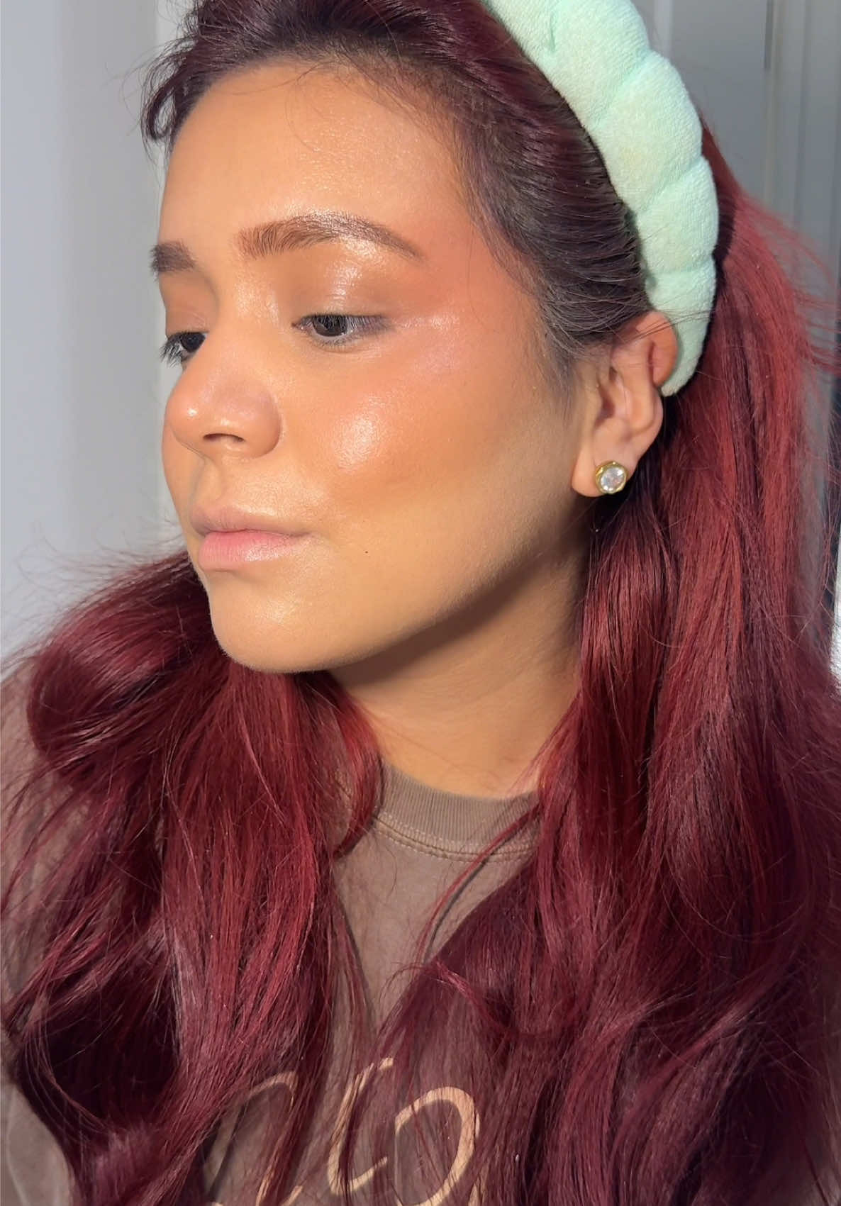 TikTok post by @sierraeliseguajardo for DIBS Beauty. Caption reads: [...] @Morphe Cosmetics @e.l.f. Cosmetics....