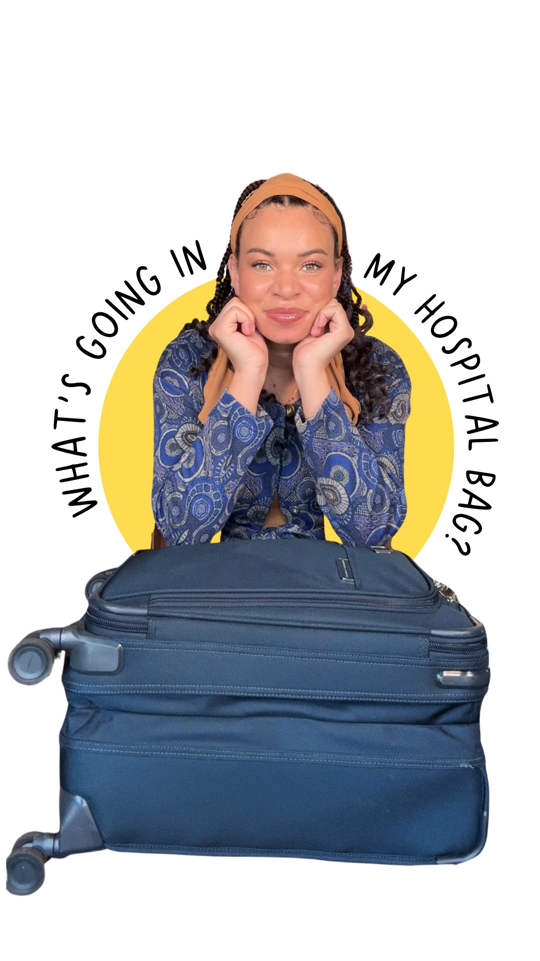 Instagram post by @blairimani for Kindred Bravely. Caption reads: I give birth in just a few weeks and I’m focused....