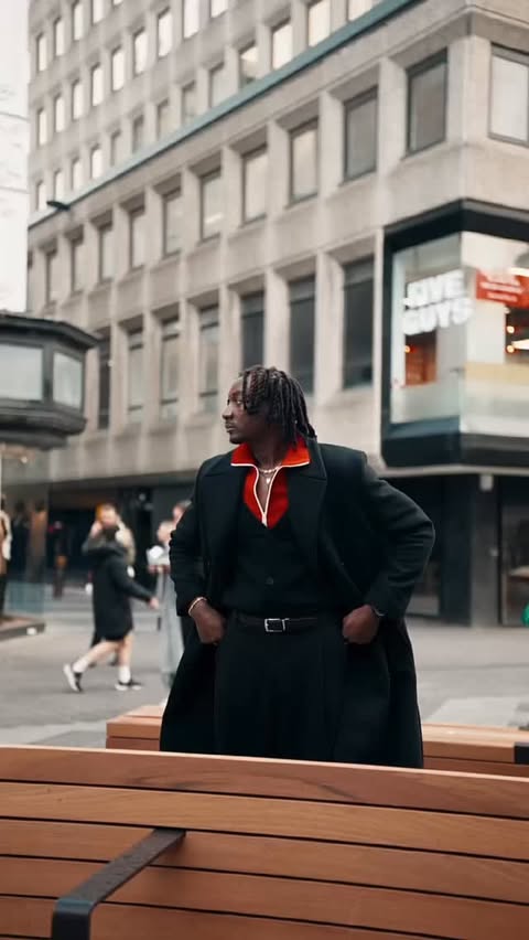 Instagram post by @theeddychris for The Perfume Shop. Caption reads: Outfit? Perfect.

Energy? Set.

Scent? Toy Boy 2 —....