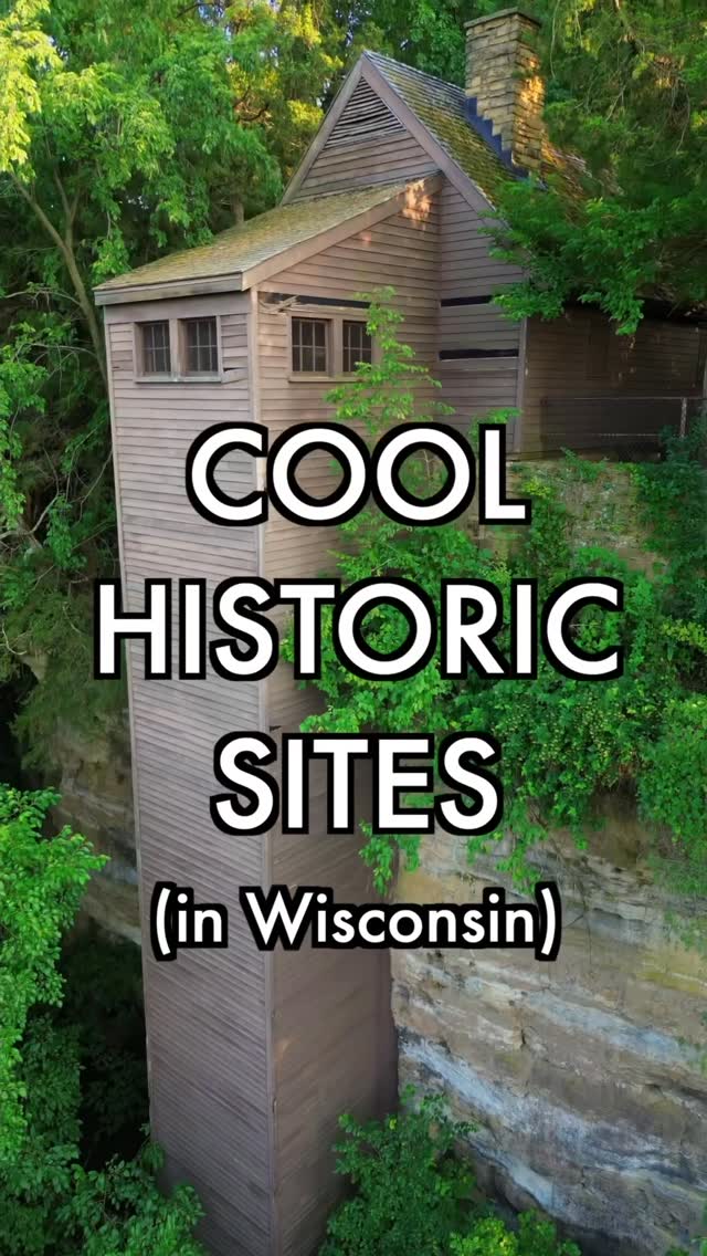 Instagram post by @seeingcoolplaces for Travel Wisconsin. Caption reads: In just one day, I visited four really cool....