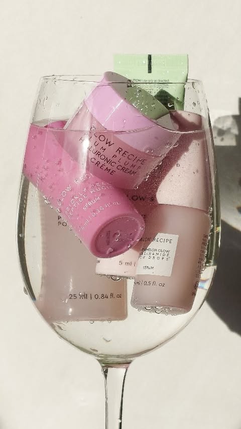 Instagram post by @selfcare_curated for Glow Recipe. Caption reads: [...] new travel size set from @glowrecipe has....