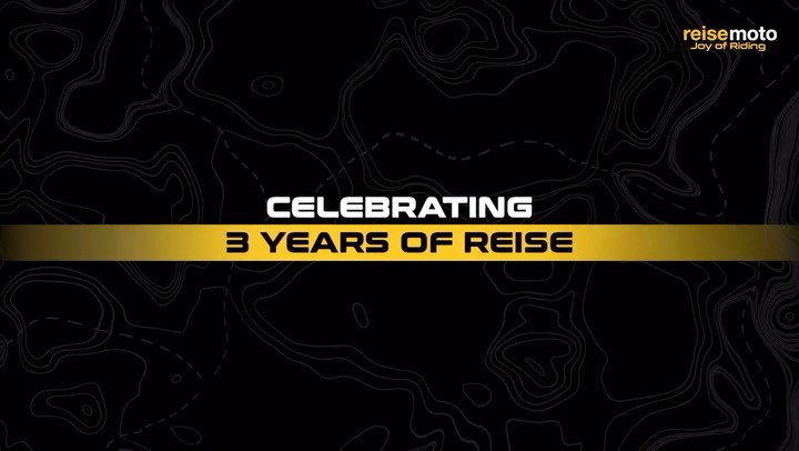 Instagram post by @bigbearbangalore for Reise Moto. Caption reads: We’re not just marking three years - we’re....