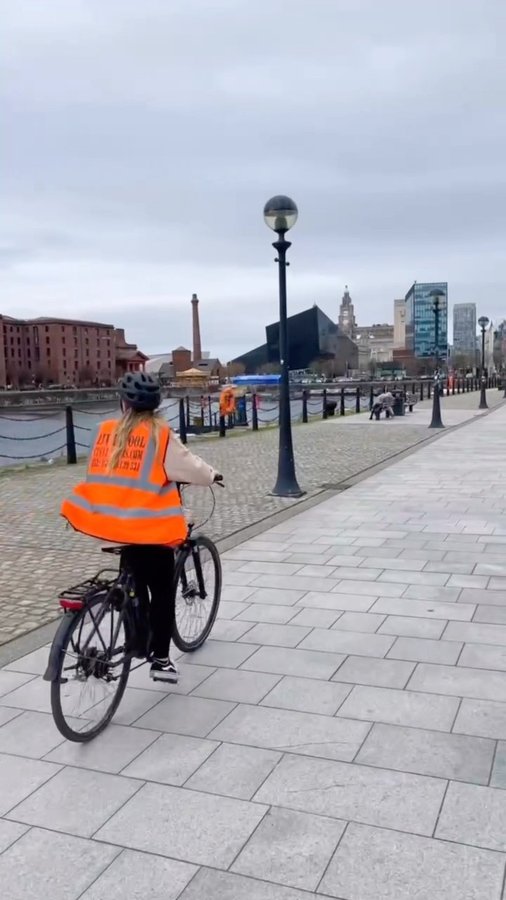 Instagram post by @lotteboo for VisitEngland. Caption reads: AD | The one where Visit England challenged me to....