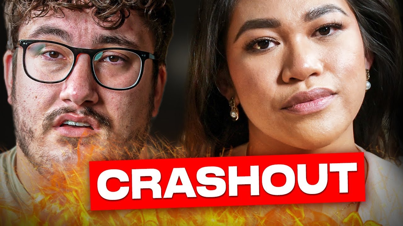 YouTube post by @CalebHammer for Fizz. Caption reads: Financial Audit's Biggest Crashout.