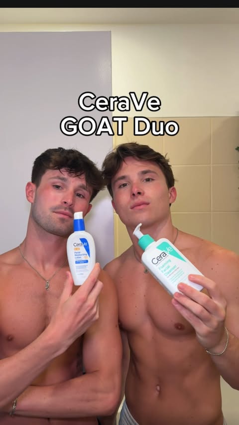 Instagram post by @griffinandspencer for CeraVe. Caption reads: [...] skin have in common? The right partner....