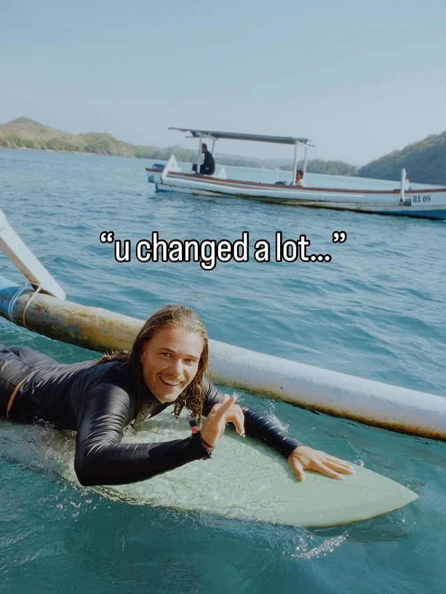 Instagram post by @noareserrunt for Mojosurf. Caption reads: 🗣️“you’ve changed a lot…”🤙

Yeah, maybe.

Ad/....