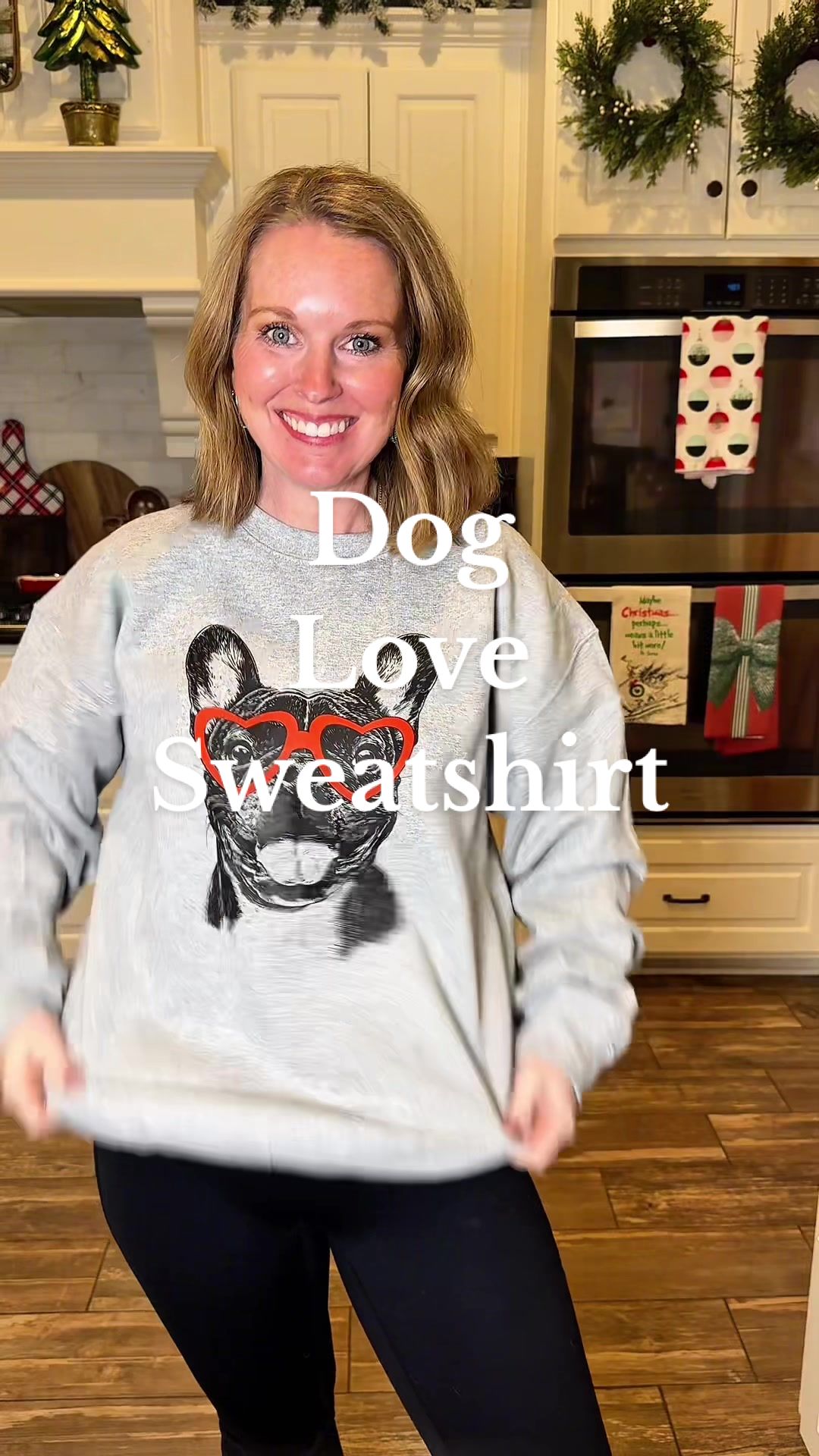 TikTok post by @dnj912 for Refinery Number One. Caption reads: [...] Gildan sweatshirt. I’m obsessed! @Refinery....