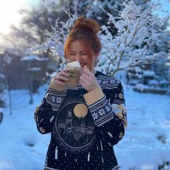 Instagram post by @graciematrix for Numskull Designs. Caption reads: [...] holidays from me and my friends at....