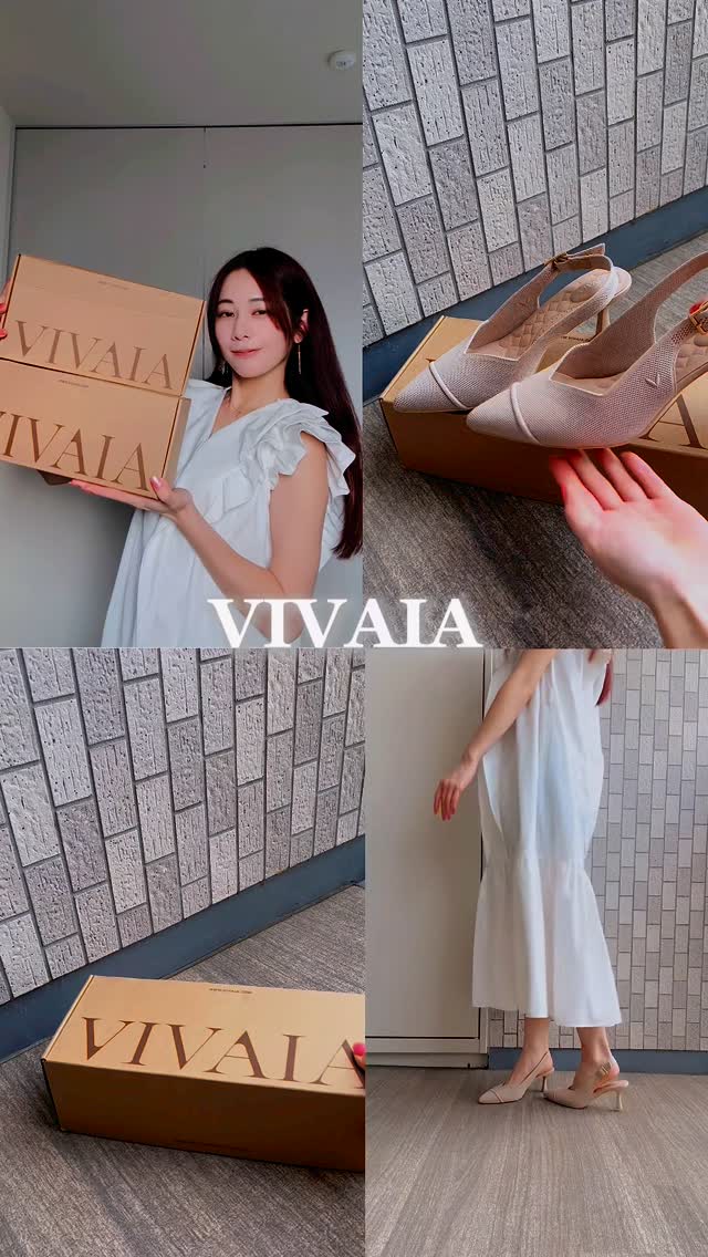 Instagram post by @fukarin410 for Vivaia. Caption reads: @vivaia.japan....