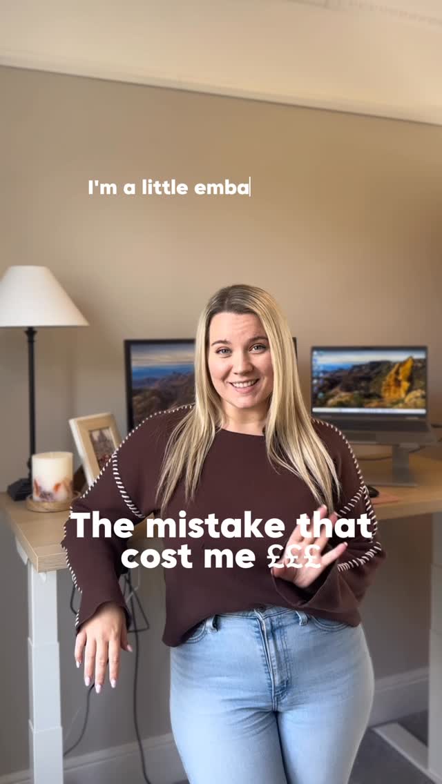 Instagram post by @bethsbudgetdiary for Tide. Caption reads: ad I’ve made a BIG mistake 🙈🙈

I’ve been leaving....