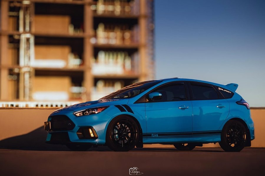 Instagram post by @slinkymoclassics for 10 Second Racing. Caption reads: Full Throttle Sponsor feature of the newest RS to....