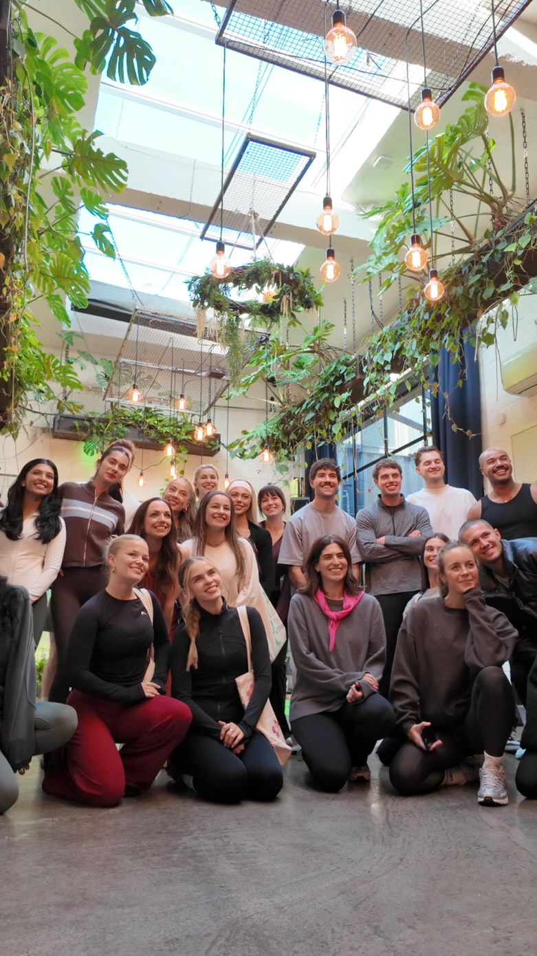 Instagram post by @lilypebbles for Activia. Caption reads: ad Come spend the day with me at The Gut Edit....