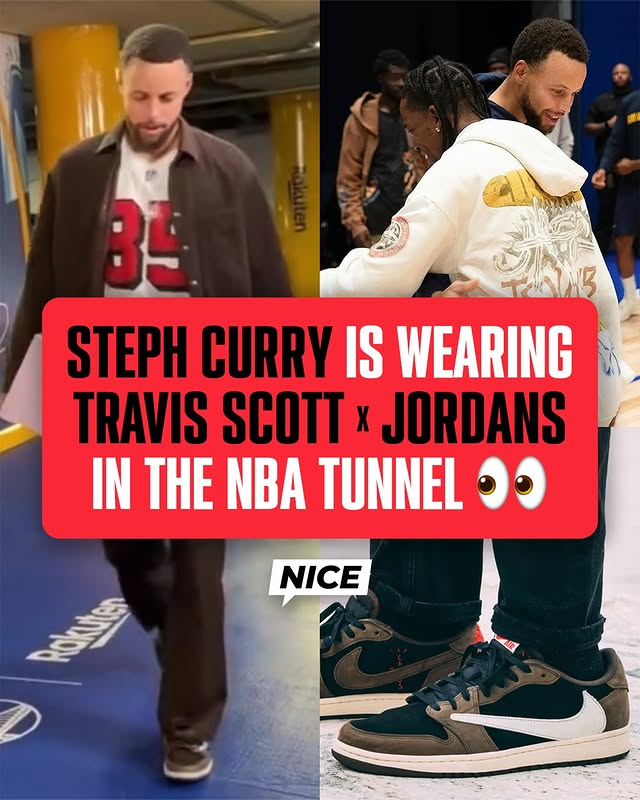 Instagram post by @stephencurryhistory for Nice Kicks. Caption reads: STEPH SNEAKER WATCH! 🚨
Another game, another pair....