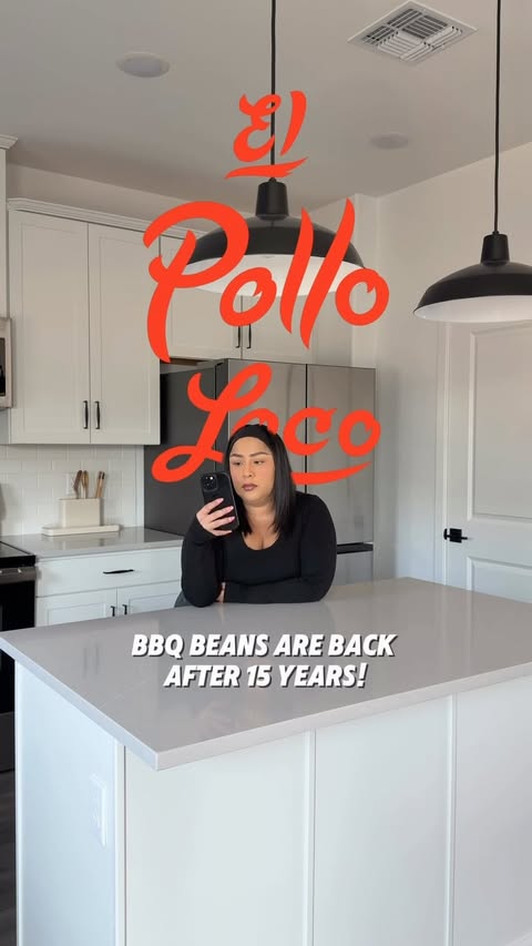Instagram post by @wearetheizzys for El Pollo Loco. Caption reads: [...] and look what’s back on the menu 🥹🤎....