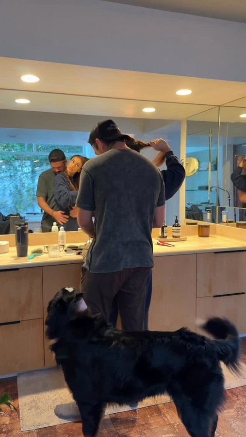 Instagram post by @kelbimueller for Hero Cosmetics. Caption reads: Can't wait to meet yall!!! 🤩 #morningroutine....